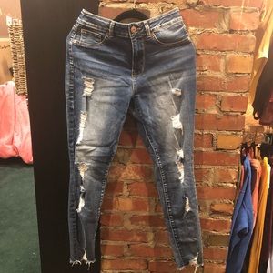 Maurices ripped jeans